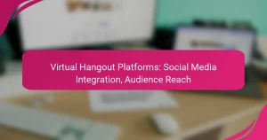 Plataformas de Hangout Virtual: Integración de Redes Sociales, Alcance de Audiencia